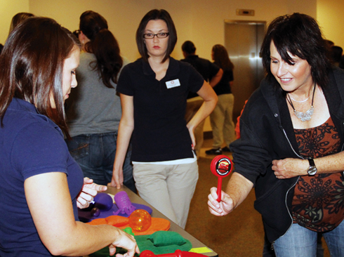Therapy students create tools for clients